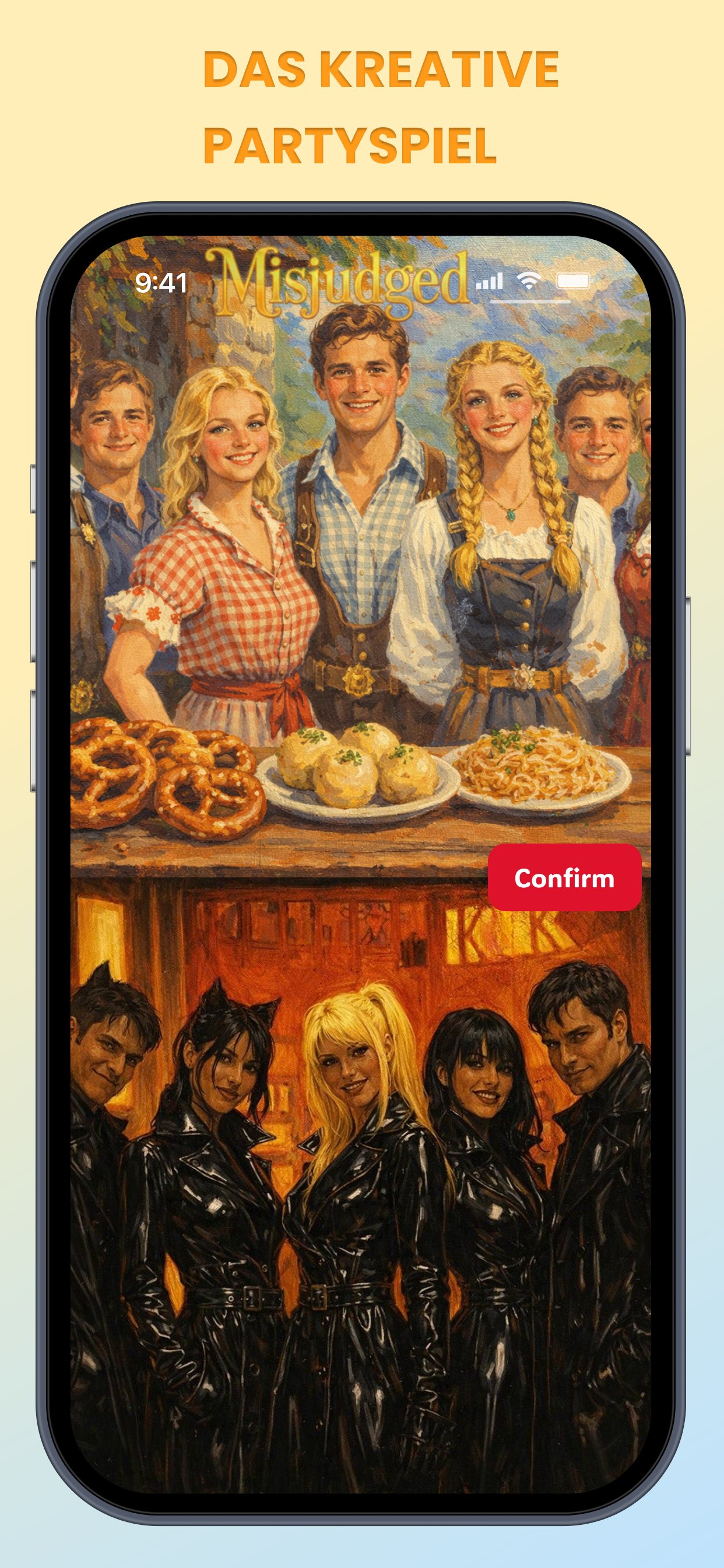 Misjudged App Screenshot