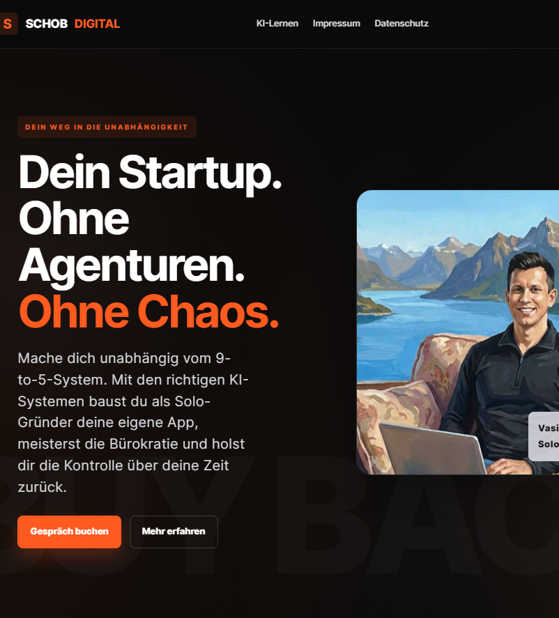 Diese Website Screenshot